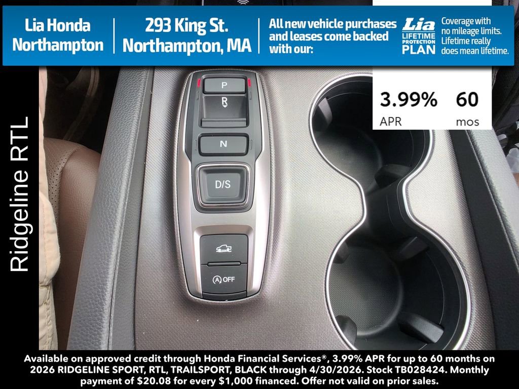 New 2026 Honda Ridgeline RTL image 21