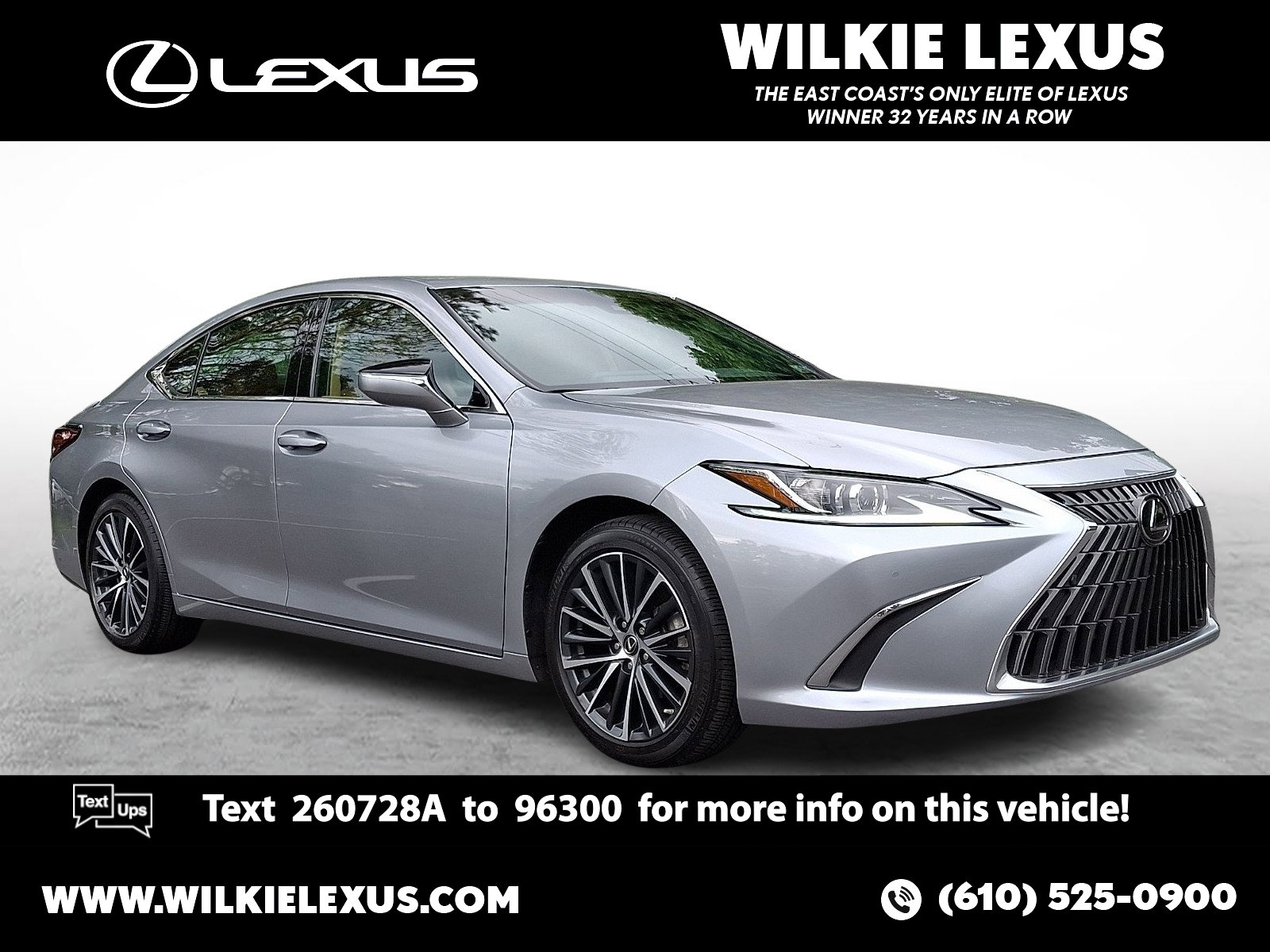 Certified 2025 Lexus ES 350 w/ Premium Package