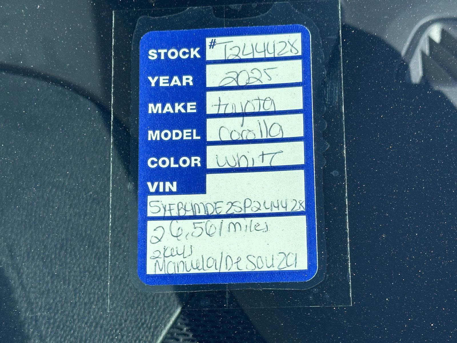 Certified 2025 Toyota Corolla LE image 56