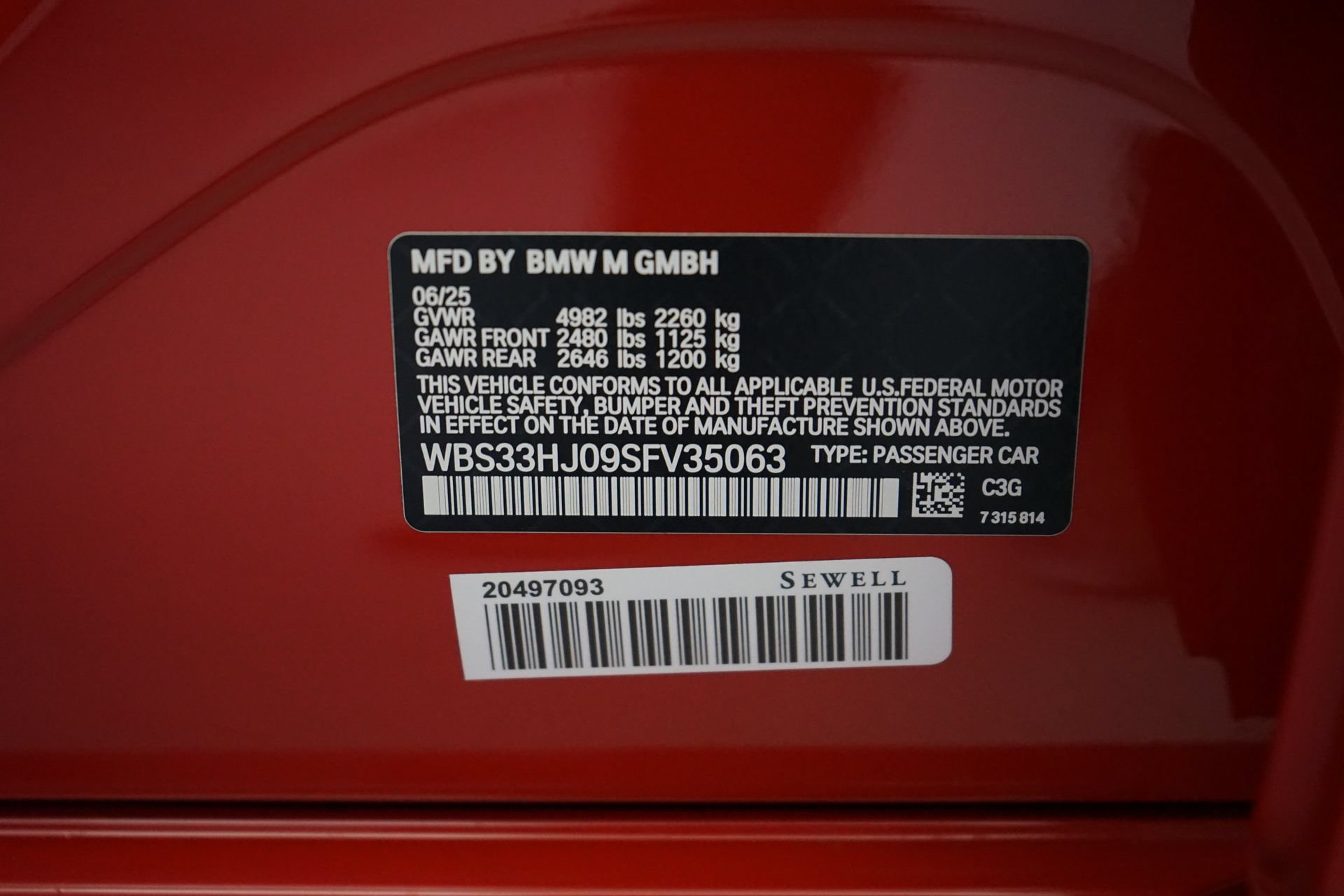 Used 2025 BMW M3 Competition AWD/4WD image 34