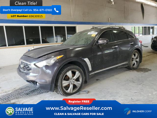Used 2010 INFINITI FX35 AWD w/ Technology Pkg