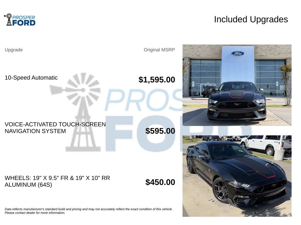 Used 2023 Ford Mustang Mach 1 RWD image 3