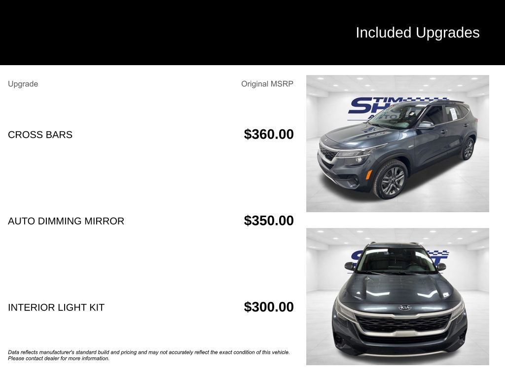 Used 2021 Kia Seltos S image 2