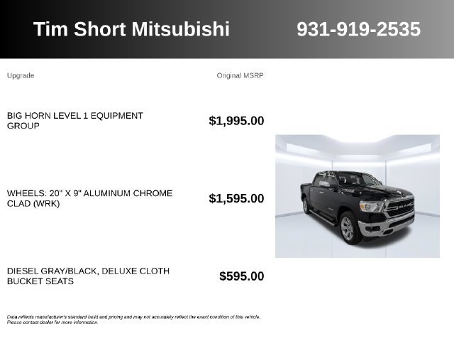 Used 2023 RAM 1500 Big Horn AWD/4WD image 7