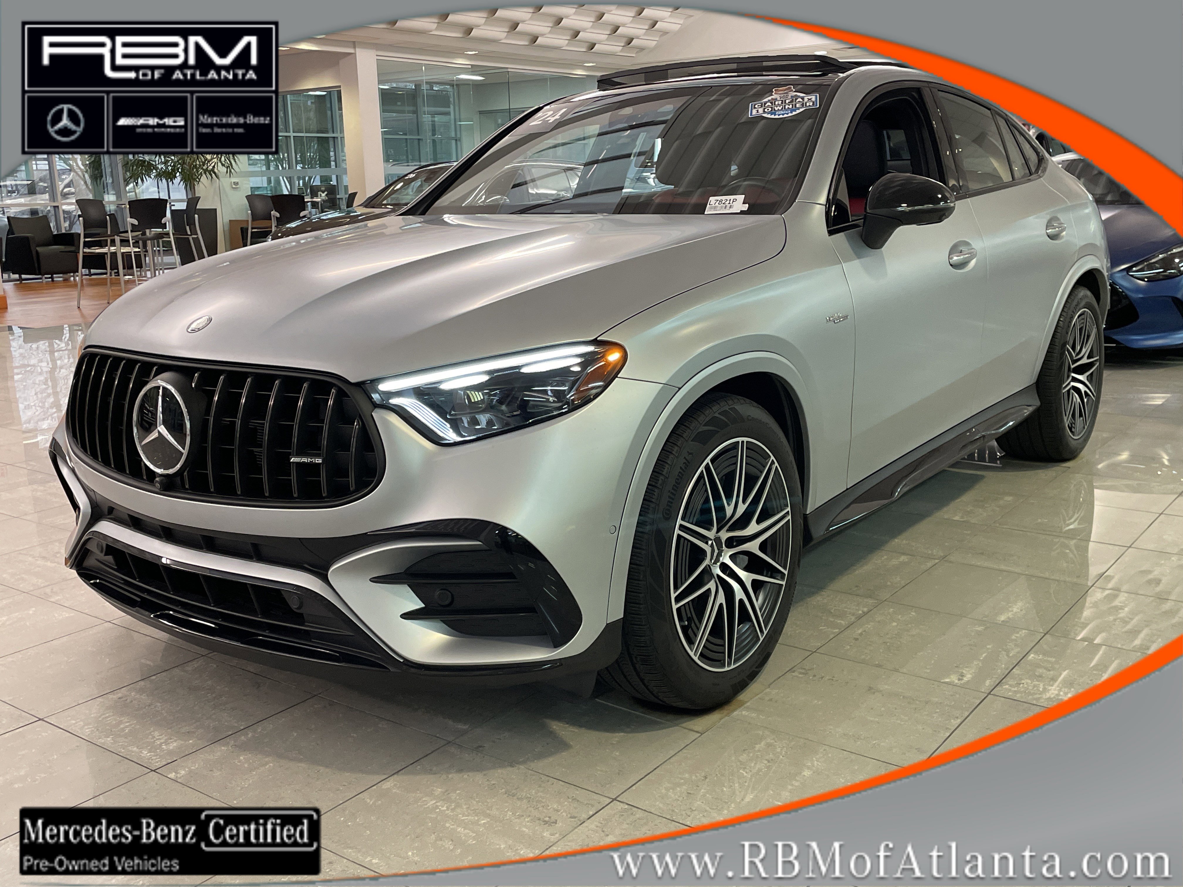 Certified 2024 Mercedes-Benz GLC 43 AMG AMG GLC 43 4MATIC Coupe image 1