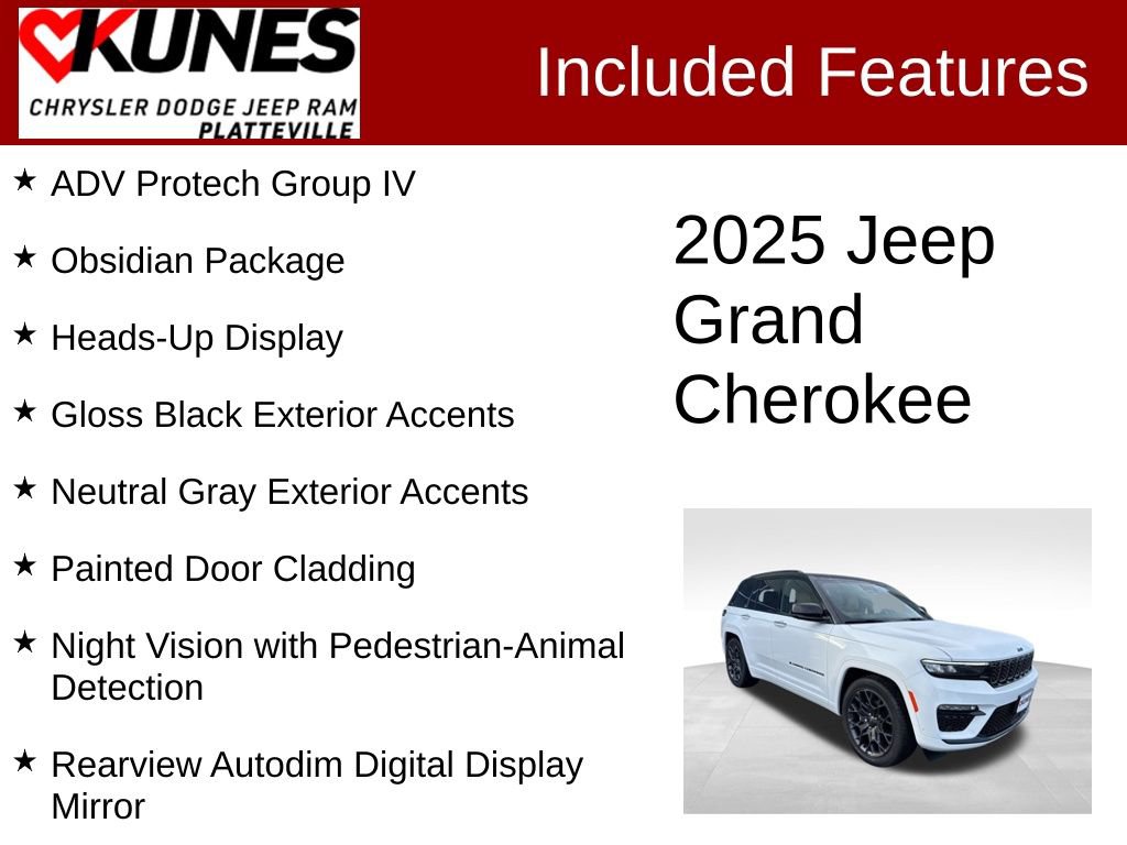 New 2025 Jeep Grand Cherokee Summit w/ Adv Protech Group IV video 2