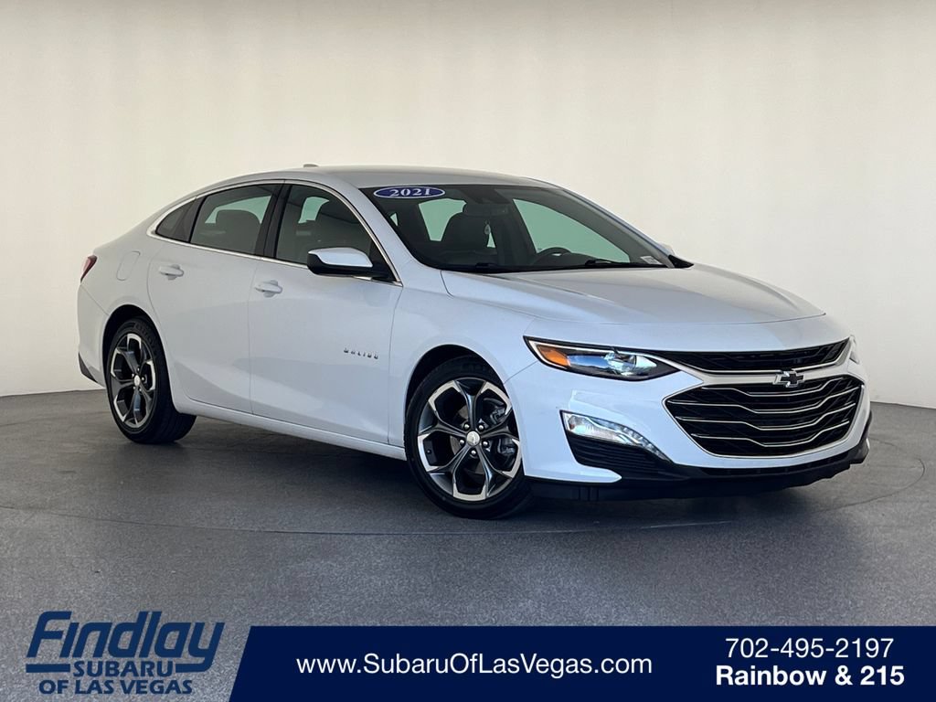 Used 2021 Chevrolet Malibu LT w/ Leather Package FWD image 1