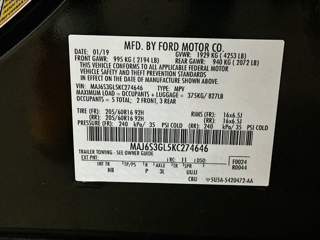 Used 2019 Ford EcoSport SE image 31