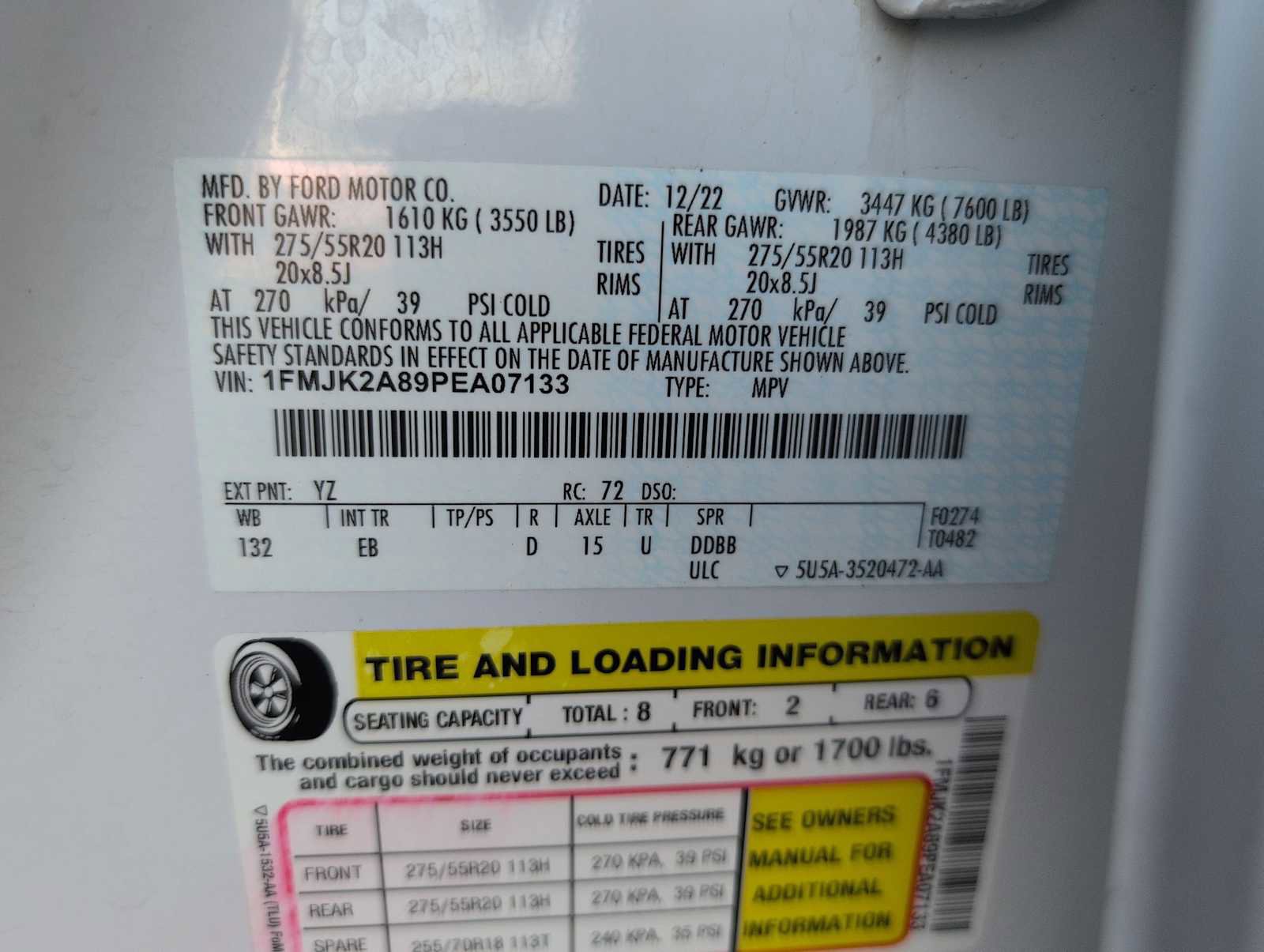 Used 2023 Ford Expedition Max Limited image 37