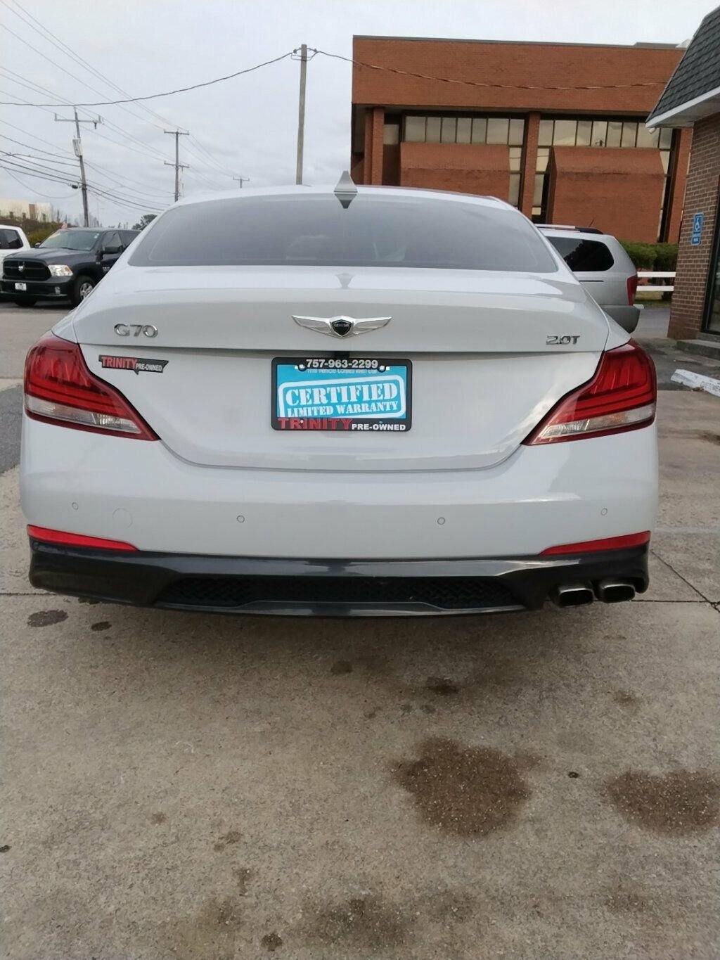 Used 2020 Genesis G70 2.0T w/ Elite Package image 3