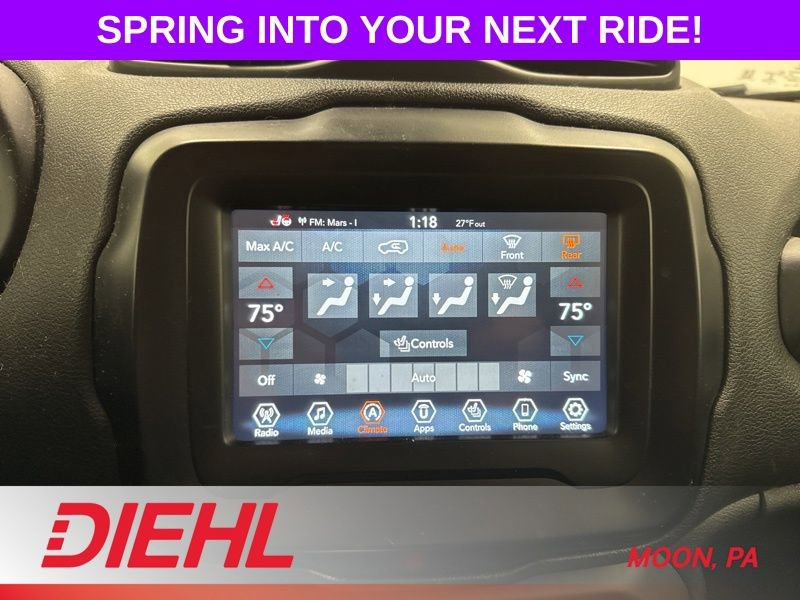 Used 2018 Jeep Renegade Latitude w/ Cold Weather Group AWD/4WD image 27