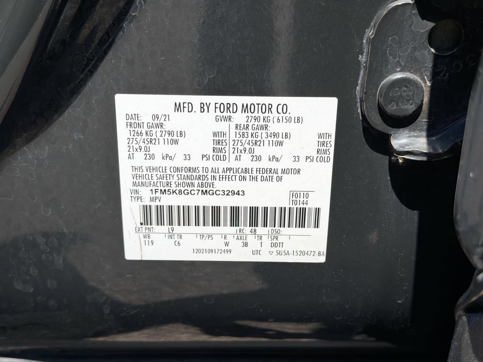 Used 2021 Ford Explorer ST w/ Equipment Group 401A AWD/4WD image 38