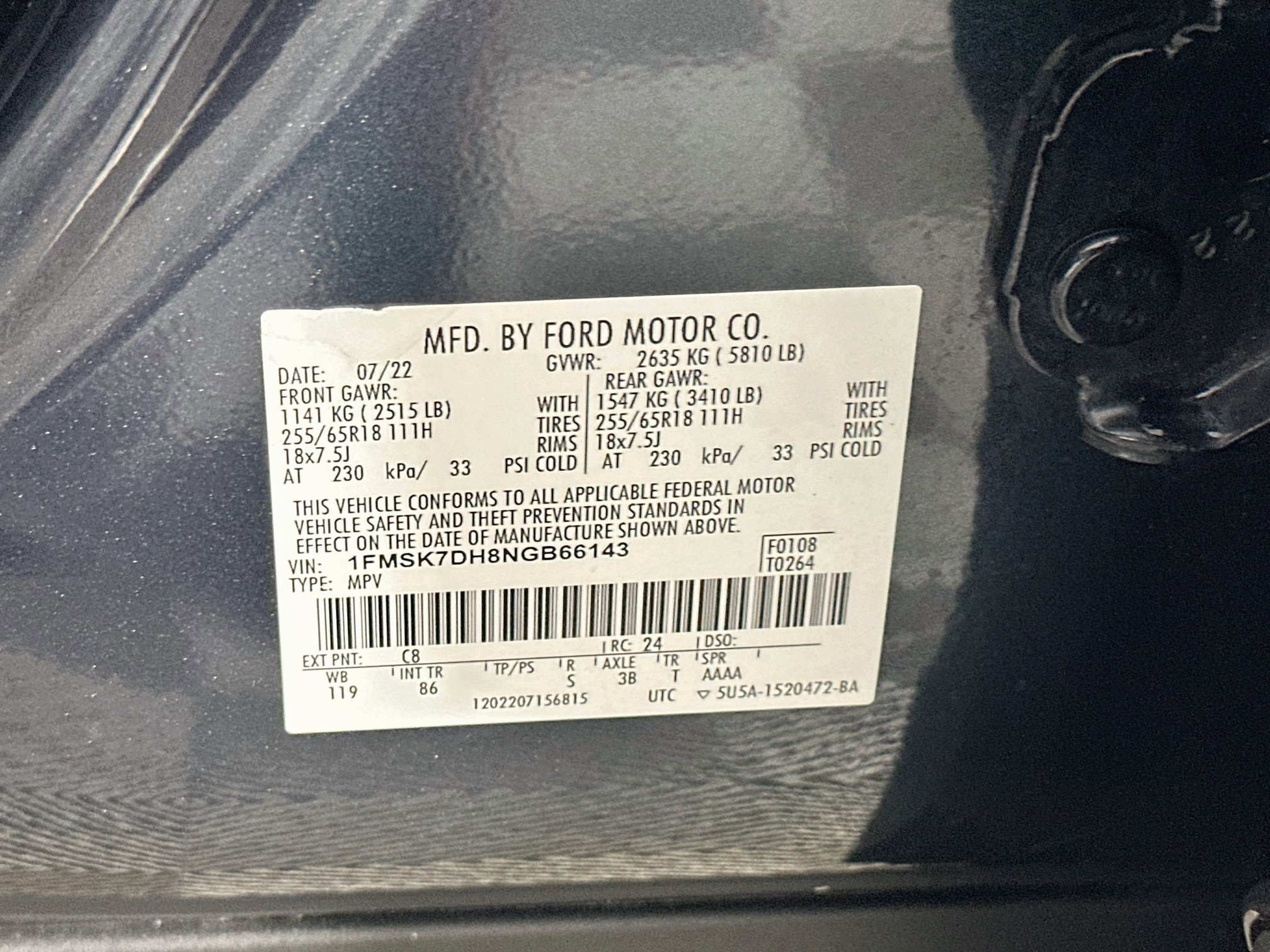 Used 2022 Ford Explorer XLT RWD image 12