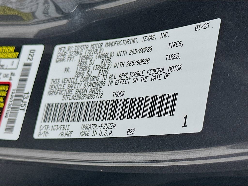 Used 2023 Toyota Tundra SR5 image 32