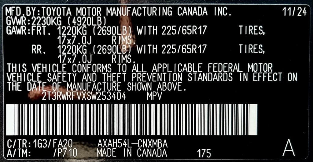 Certified 2025 Toyota RAV4 XLE w/ Convenience Package AWD/4WD image 25