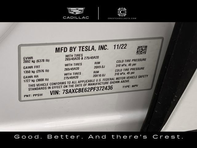 Used 2023 Tesla Model X Plaid AWD/4WD image 28