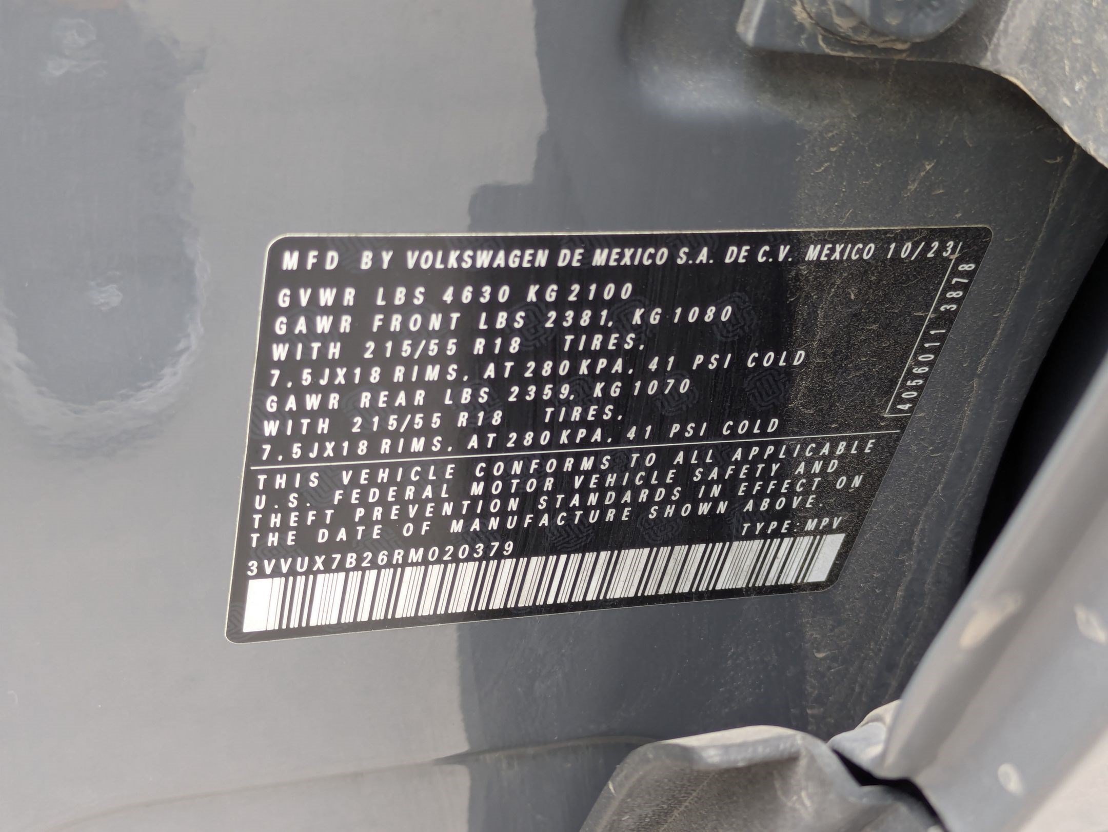 Certified 2024 Volkswagen Taos SE AWD/4WD image 36