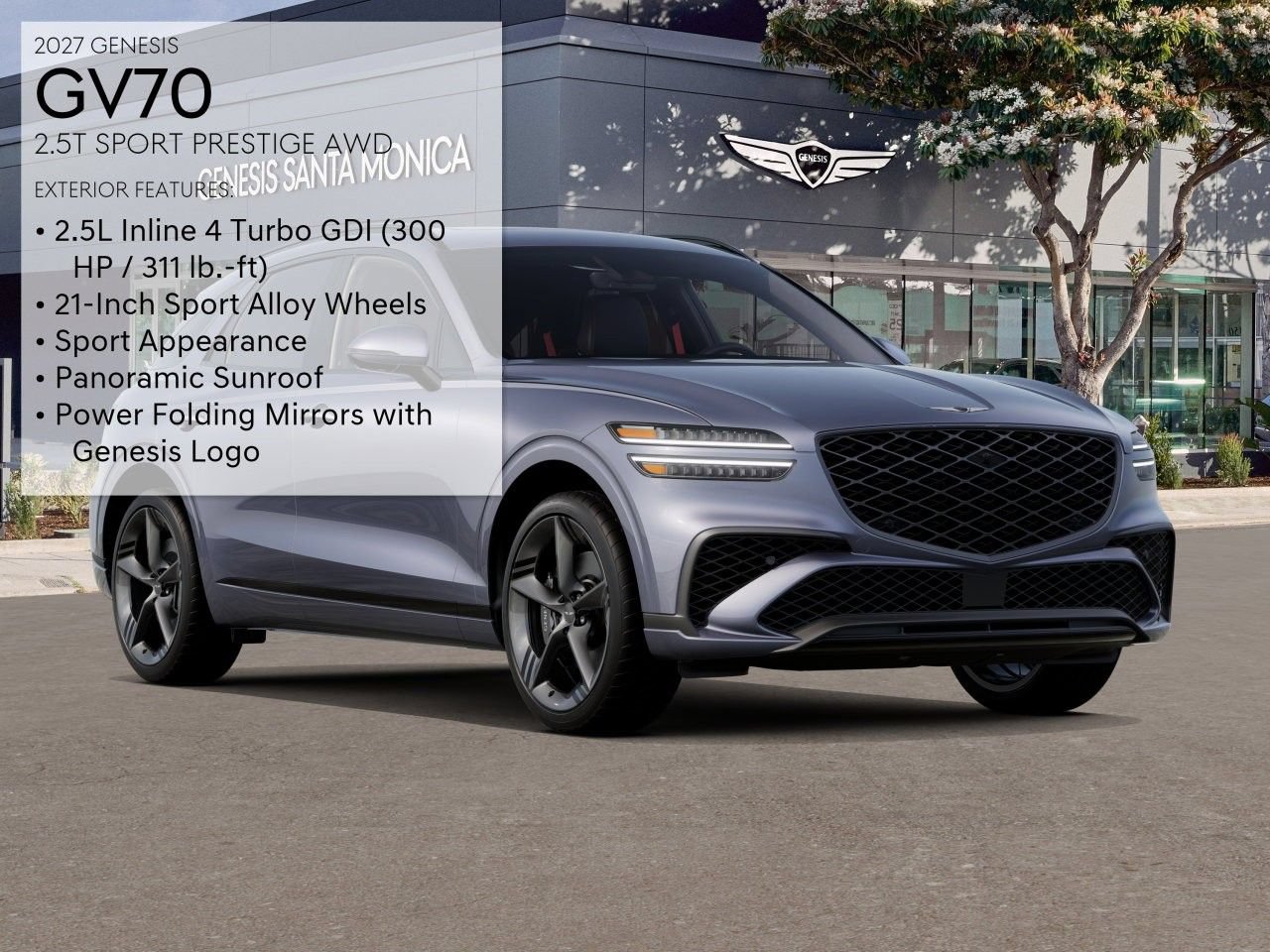 New 2027 Genesis GV70 2.5T Sport Prestige AWD/4WD image 3
