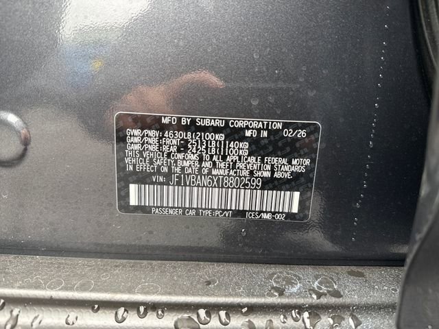 New 2026 Subaru WRX Limited image 19