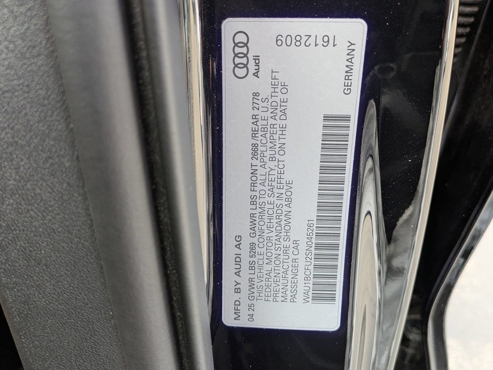 Used 2025 Audi A5 2.0T Premium w/ Convenience Package AWD/4WD image 17