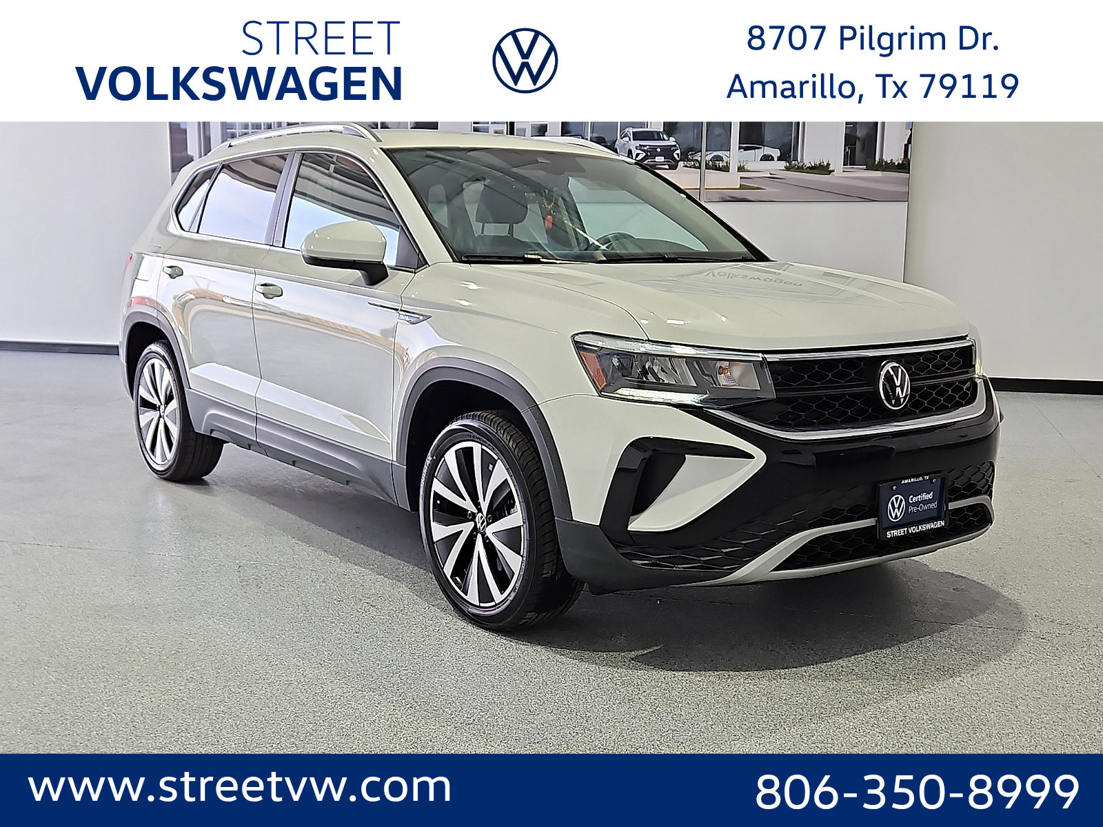 Used 2023 Volkswagen Taos SE FWD image 1