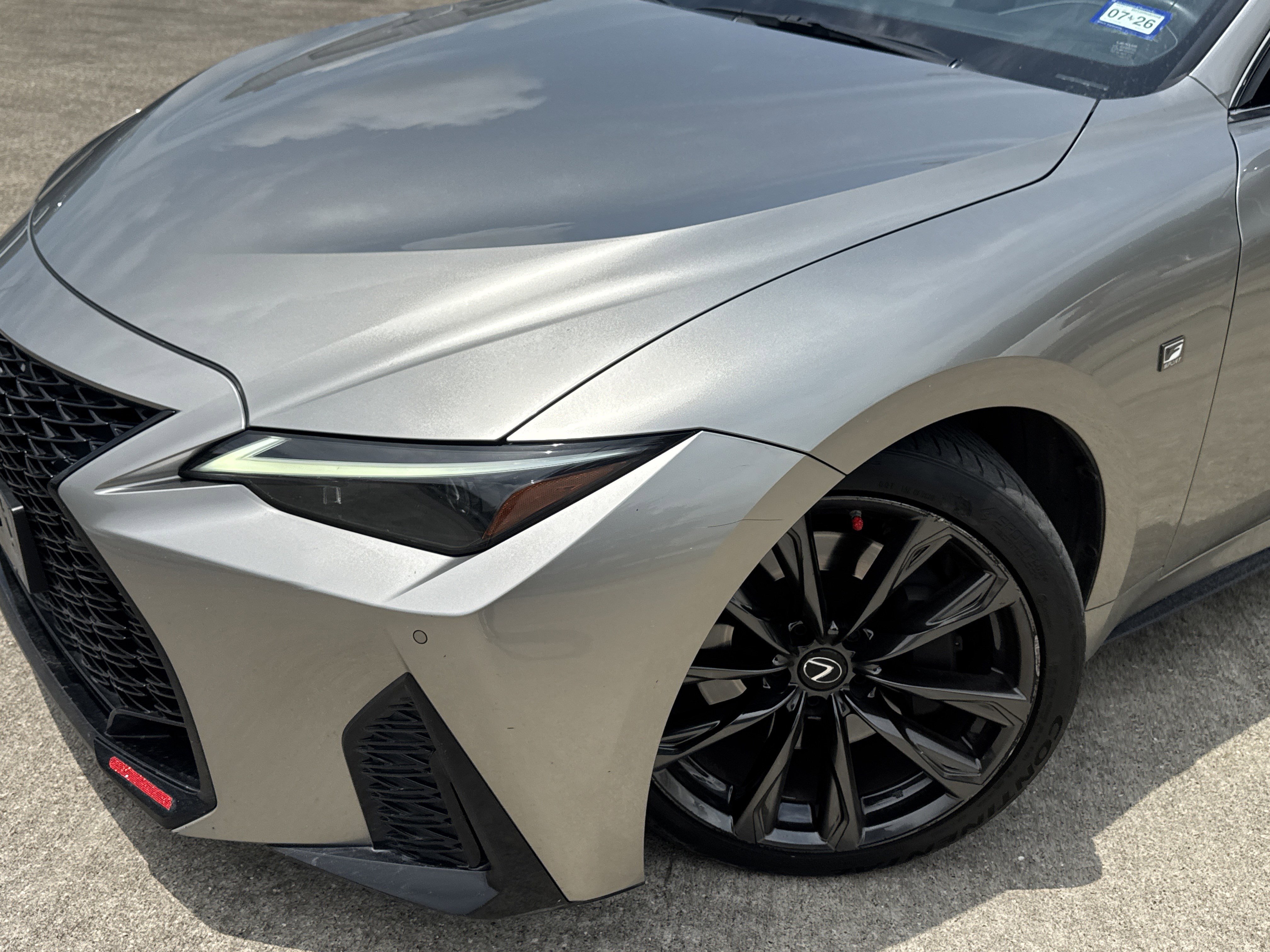 Used 2021 Lexus IS 350 F Sport w/ Accessory Package 2 RWD image 2