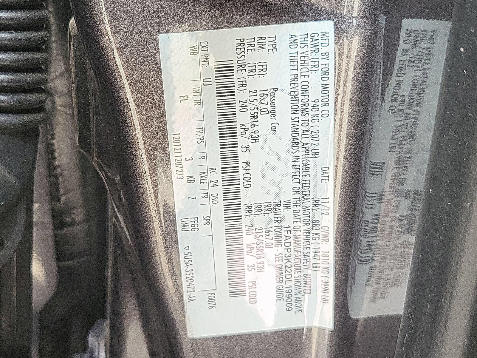 Used 2013 Ford Focus SE w/ Interior Protection Pkg FWD image 19
