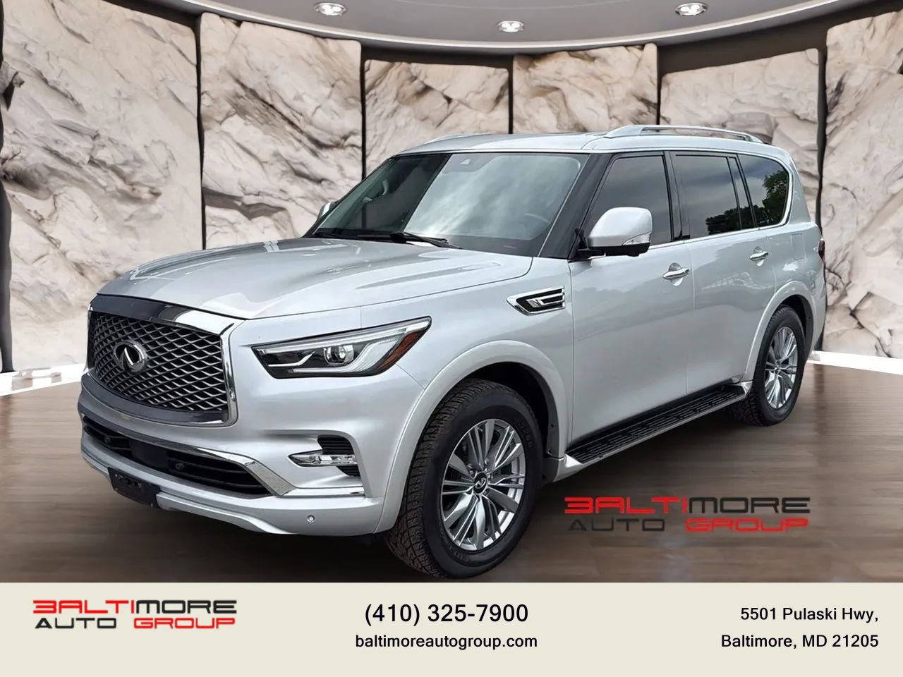 Used 2021 INFINITI QX80 Luxe