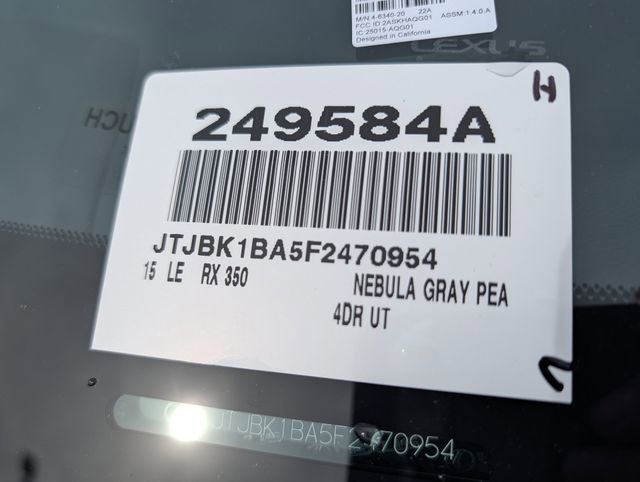 Used 2015 Lexus RX 350 AWD image 38