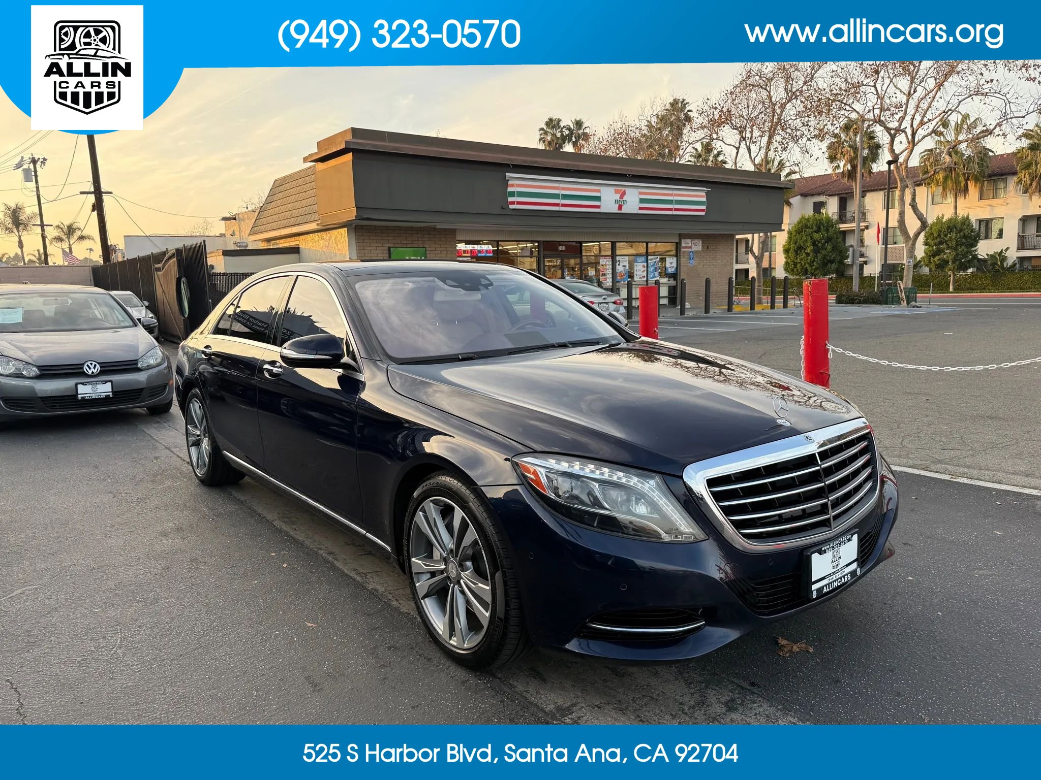 Used 2014 Mercedes-Benz S 550 Sedan w/ Premium 1 Package image 3