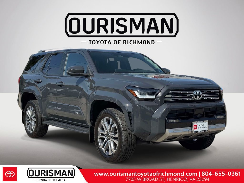 Certified 2025 Toyota 4Runner Limited w/ Tow Technology Package AWD/4WD image 1