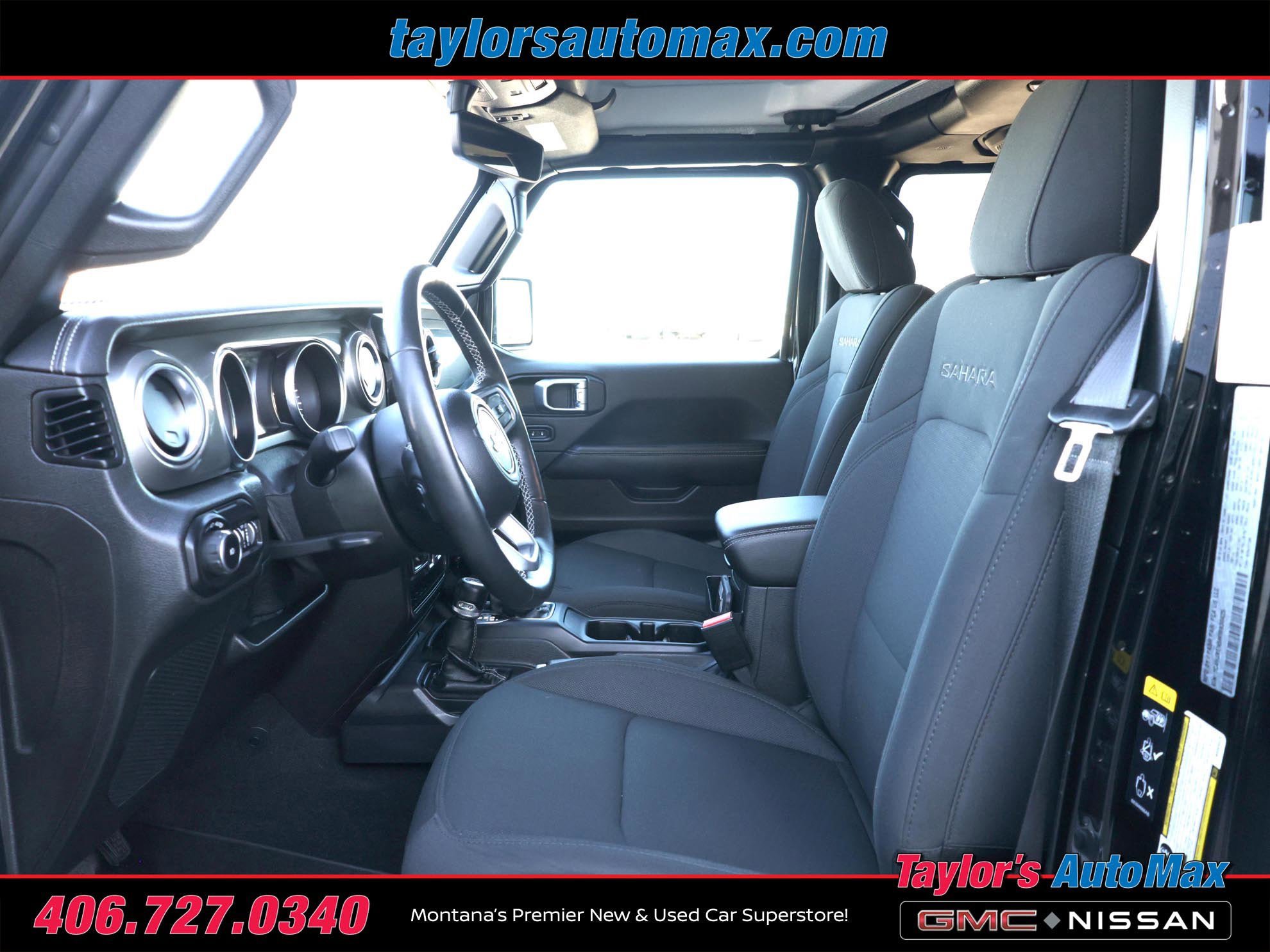 Used 2021 Jeep Wrangler Unlimited Sahara w/ Uconnect 4C Nav & Sound Group image 5