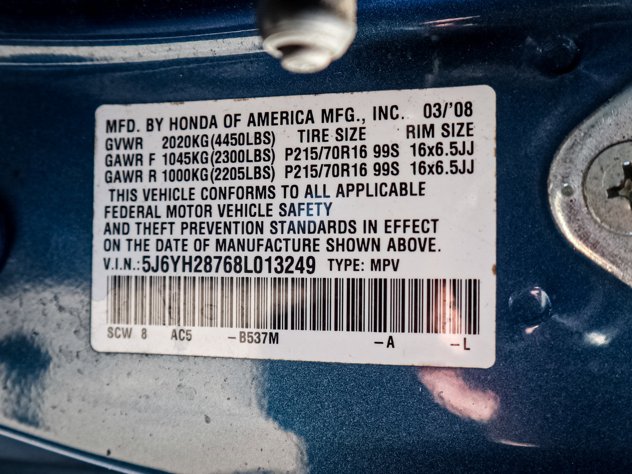 Used 2008 Honda Element EX image 33