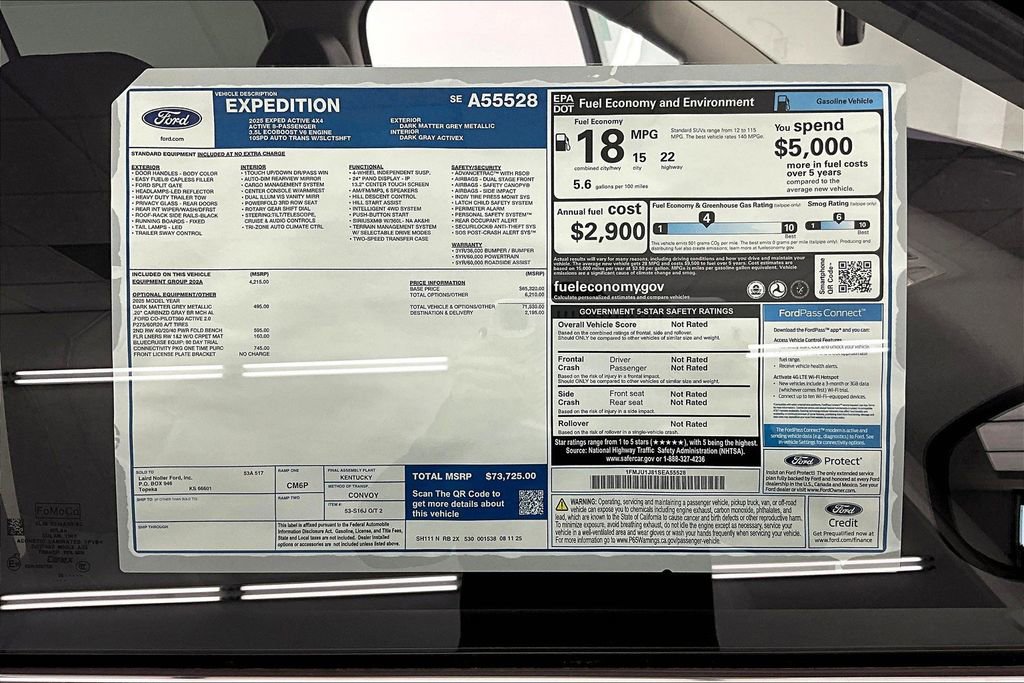 New 2025 Ford Expedition Active AWD/4WD image 14