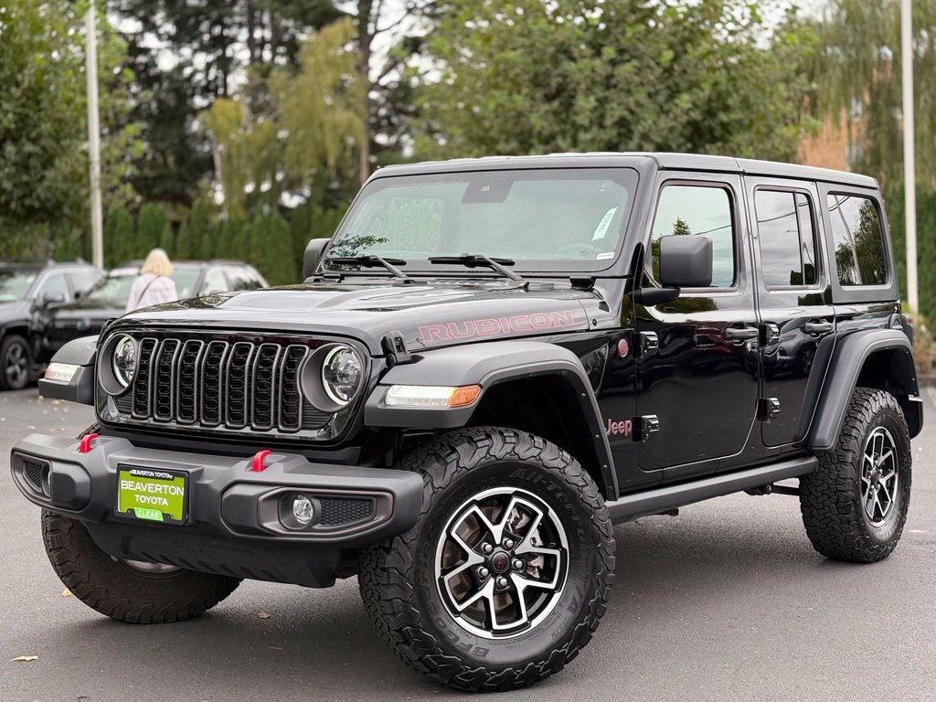 Used 2024 Jeep Wrangler Unlimited Rubicon w/ Convenience Group AWD/4WD image 1