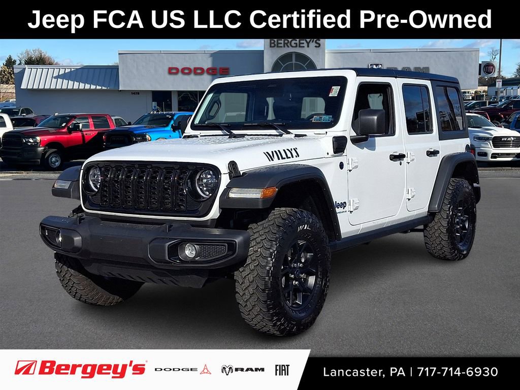 Used 2025 Jeep Wrangler Unlimited Sport S 4xe image 1