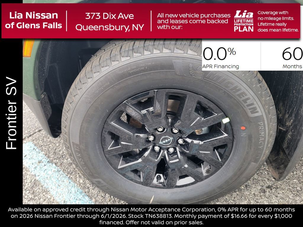 New 2026 Nissan Frontier SV w/ SV Convenience Package AWD/4WD image 12