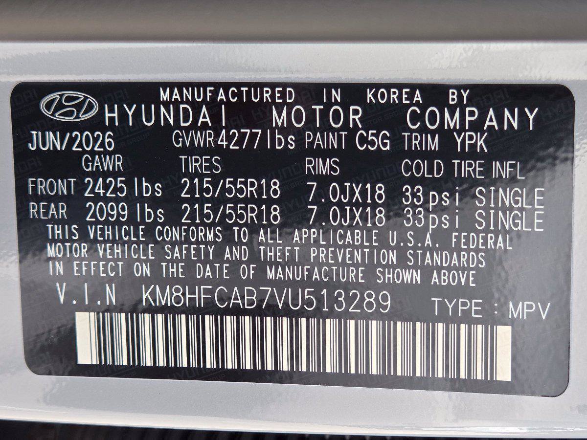 New 2027 Hyundai Kona SEL Sport AWD/4WD image 71
