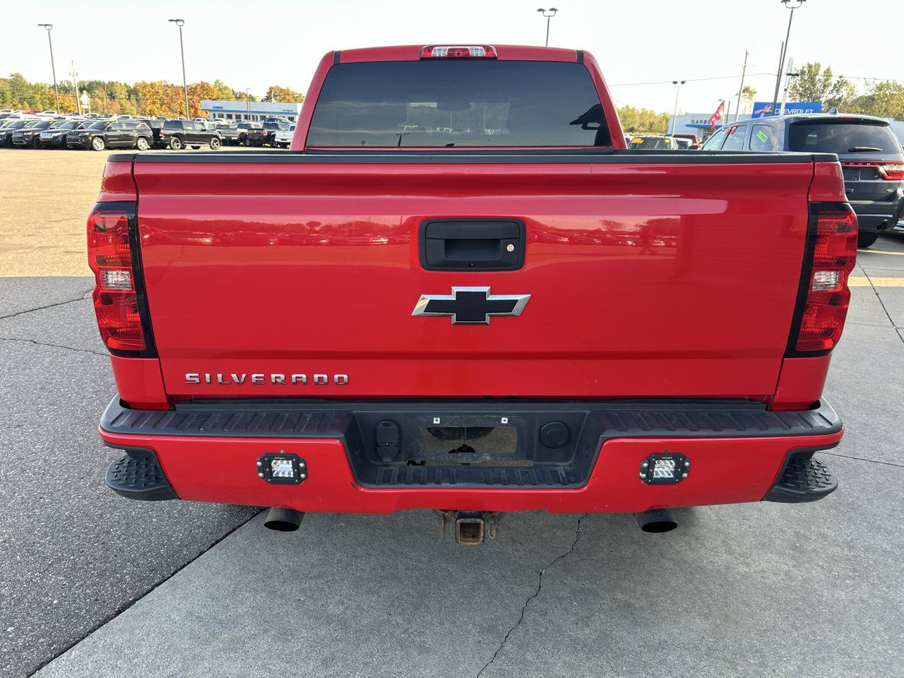 Used 2018 Chevrolet Silverado 1500 Custom w/ LPO, Black Pack AWD/4WD image 6