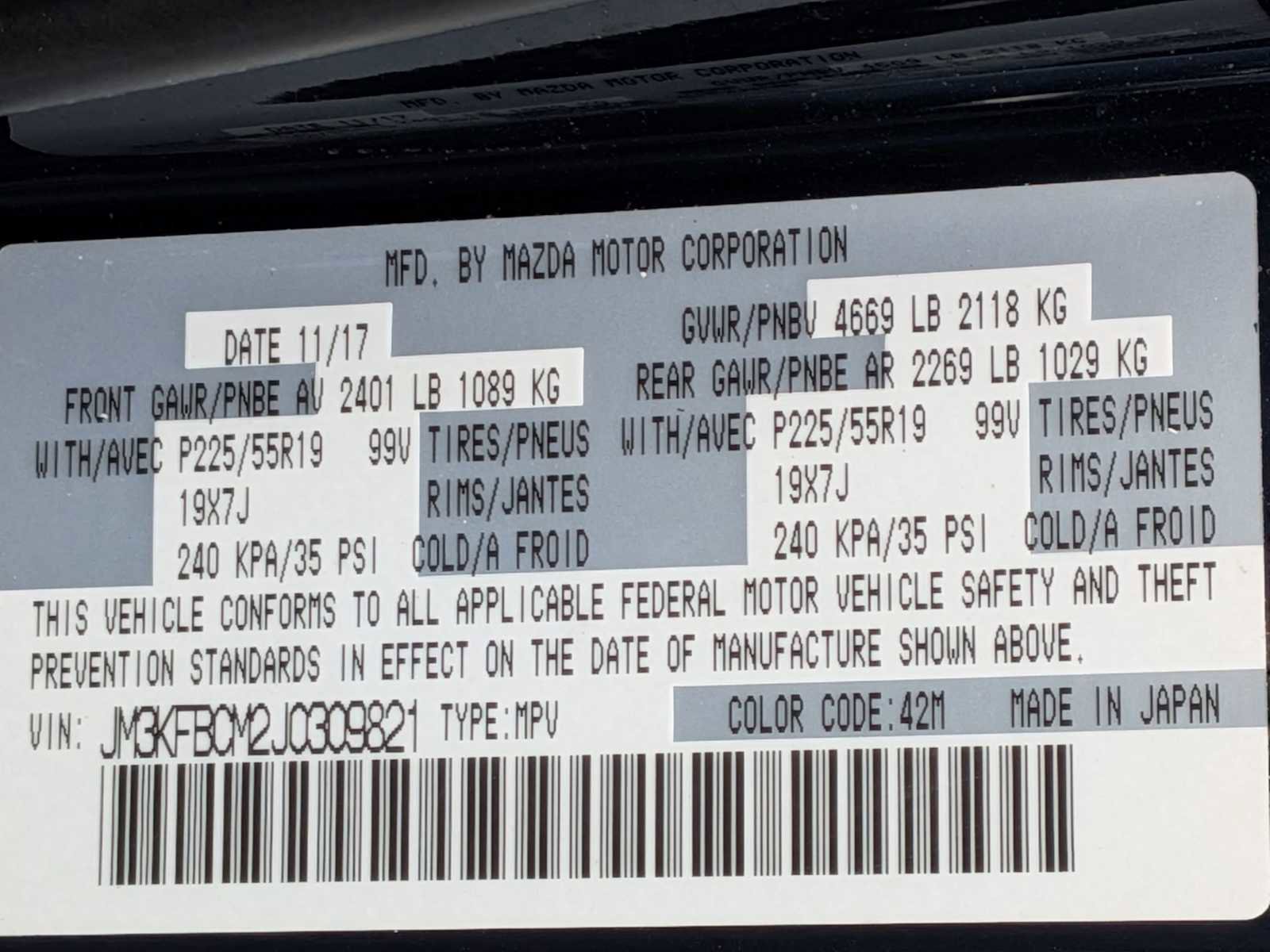 Used 2018 MAZDA CX-5 Touring w/ Preferred Equipment Package AWD/4WD image 30