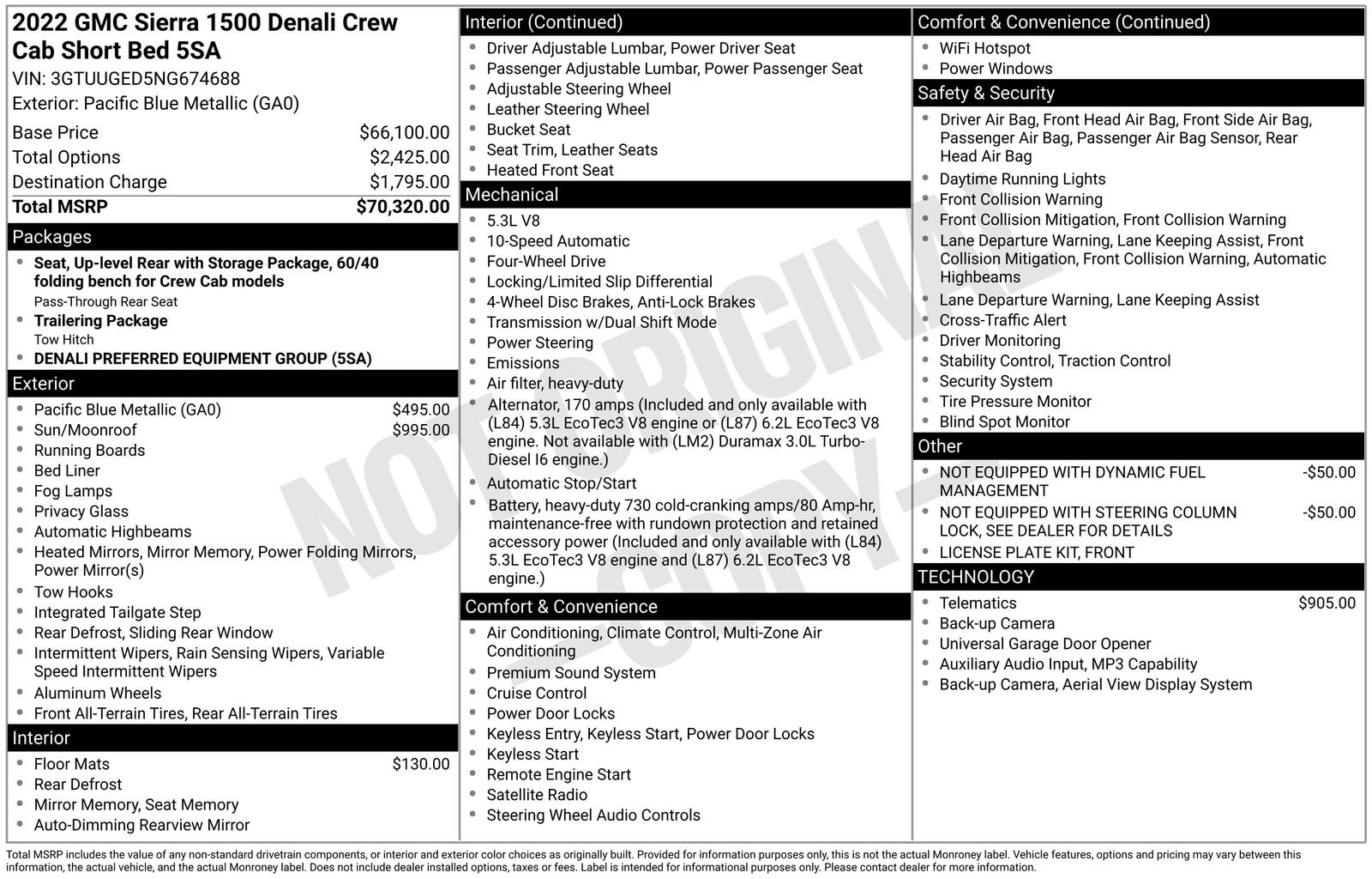 Used 2022 GMC Sierra 1500 Denali AWD/4WD image 21