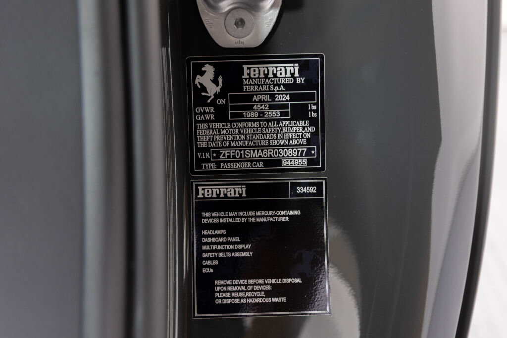 Certified 2024 Ferrari 296 GTS RWD image 29
