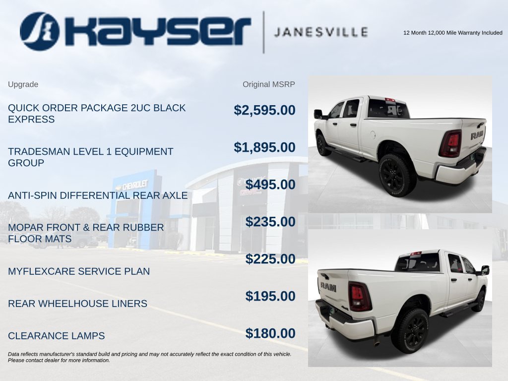 Used 2026 RAM 2500 Tradesman AWD/4WD image 2