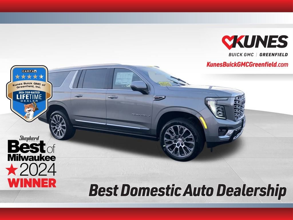 New 2026 GMC Yukon XL Denali w/ Sun & Power Step Package