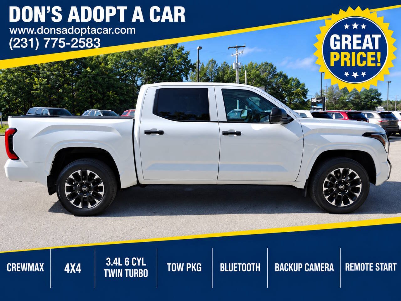 Used 2022 Toyota Tundra 4x4 CrewMax SR