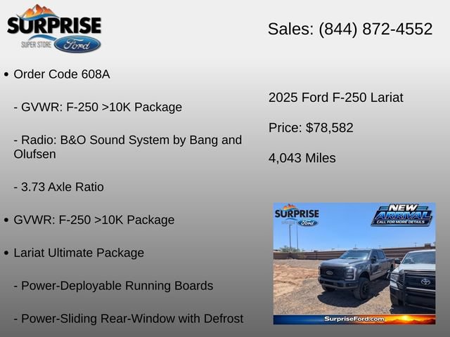 Used 2025 Ford F250 Lariat w/ Lariat Ultimate Package AWD/4WD image 18