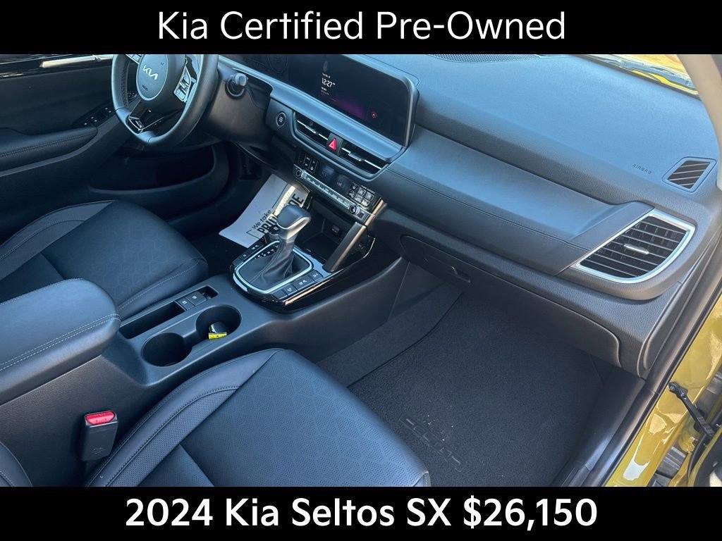 Certified 2024 Kia Seltos SX w/ SX Sunroof Package image 19