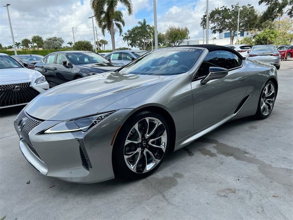 Certified 2021 Lexus LC 500 Convertible w/ Touring Package image 3