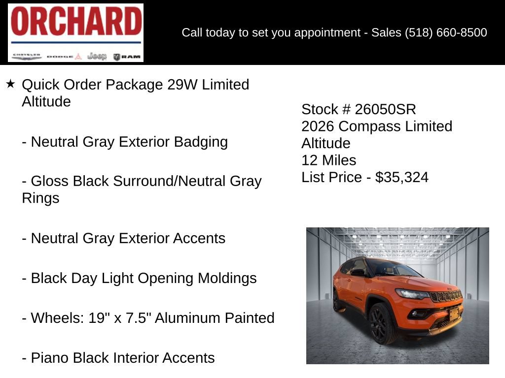 New 2026 Jeep Compass Limited AWD/4WD image 5