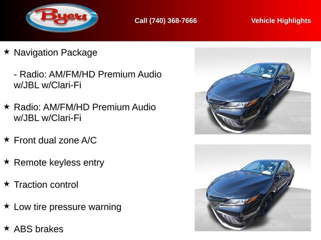 Used 2021 Toyota Camry XSE w/ Navigation Package image 13